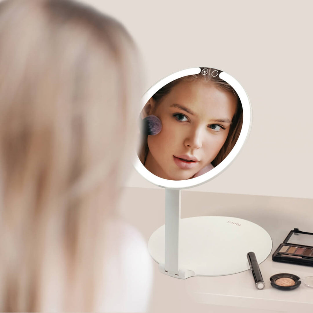 LED Travel Mirror