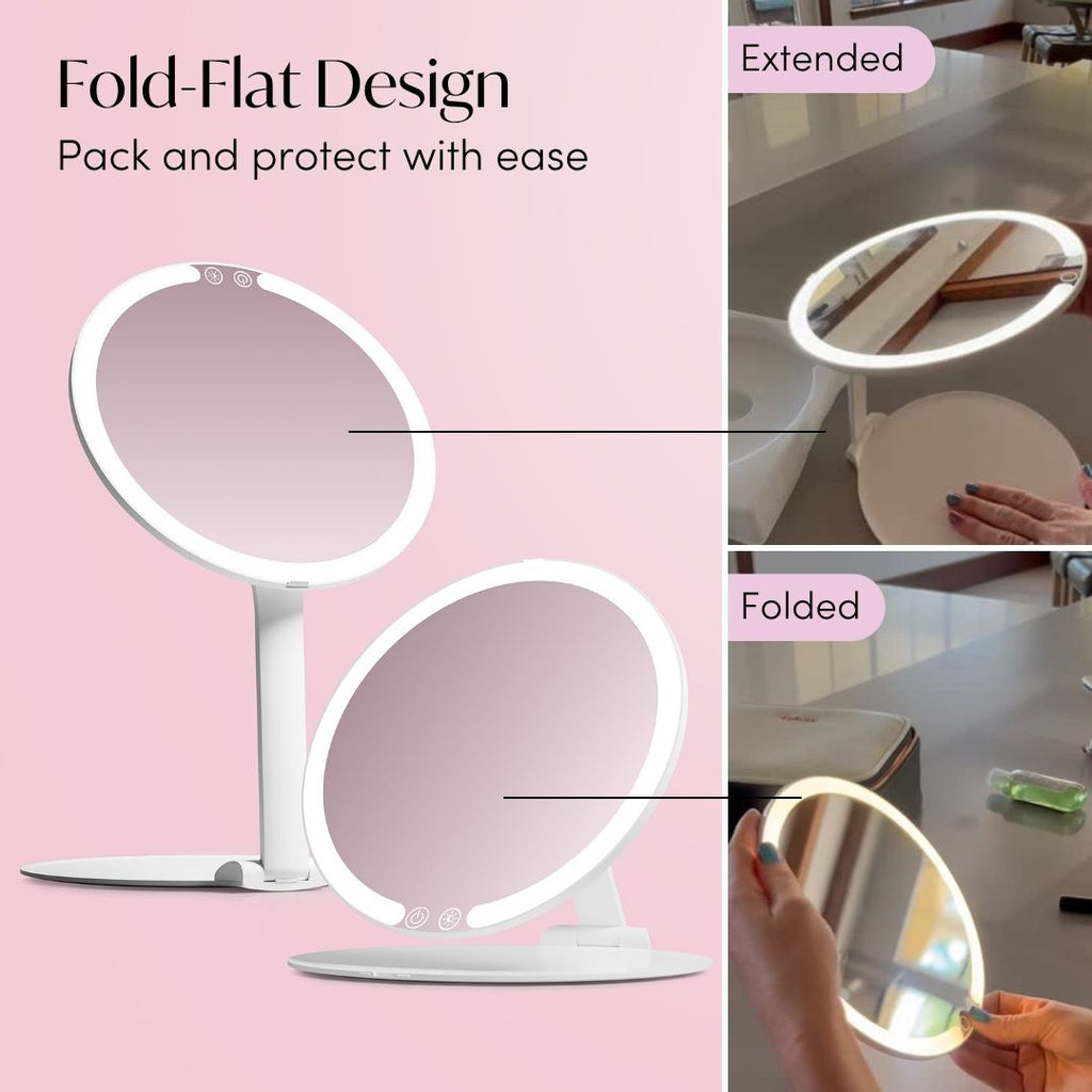 LED Travel Mirror