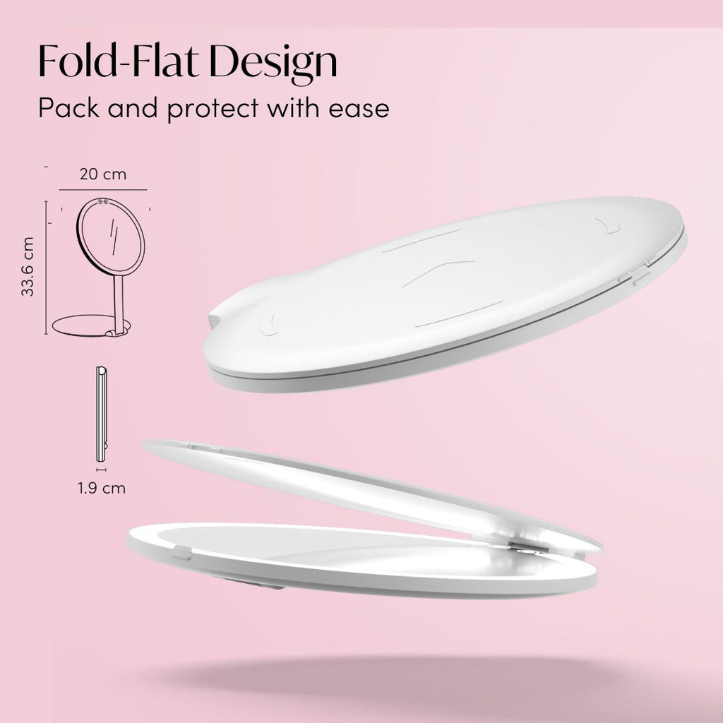 LED Travel Mirror