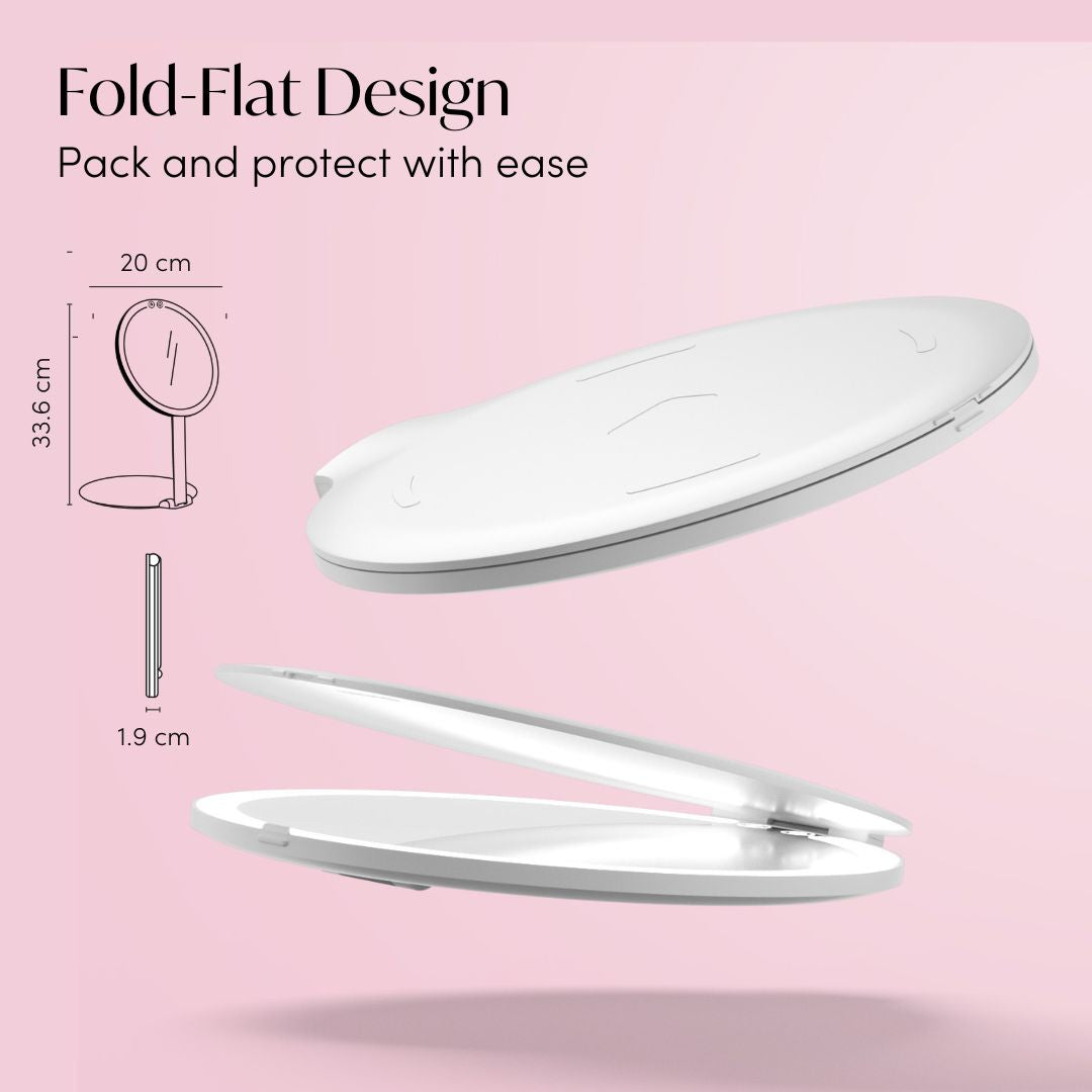 LED Travel Mirror