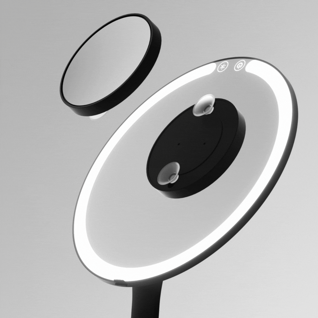 LED Travel Mirror