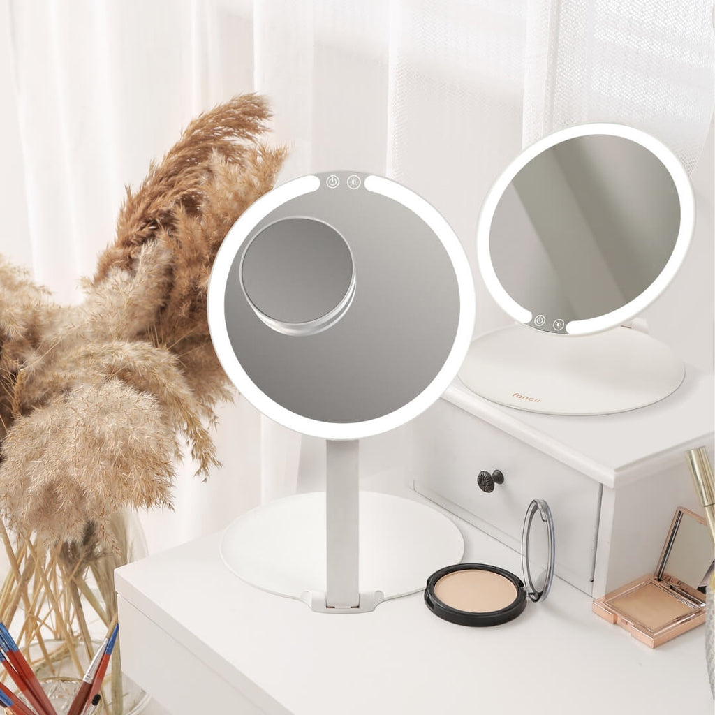 LED Travel Mirror